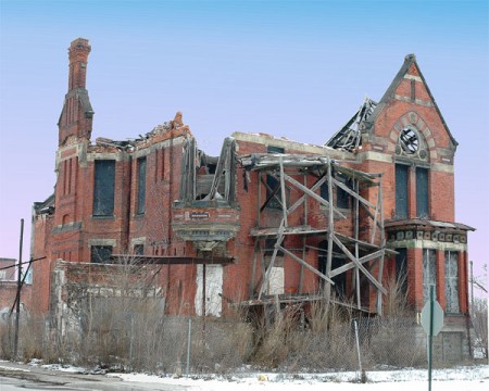 Abandoned Home In Detroit - Photo by Jmk7