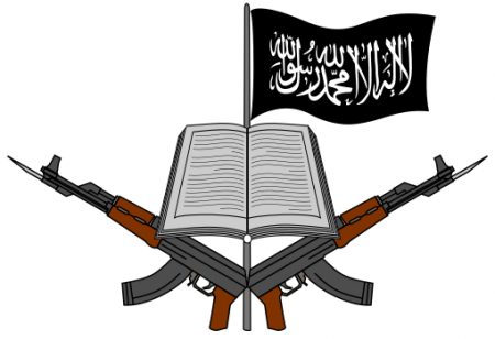 Logo of Boko Haram - Photo by ArnoldPlaton