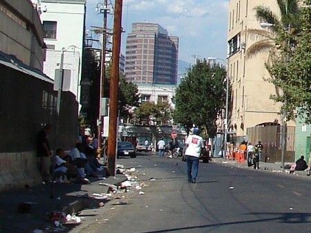 Los Angeles Skid Row - Photo by Jorobeq