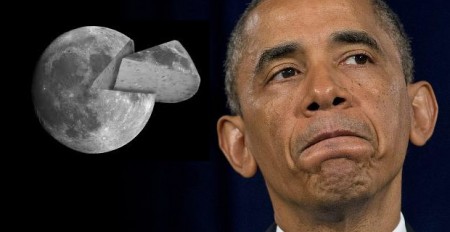 Obama Moon Made Of Cheese