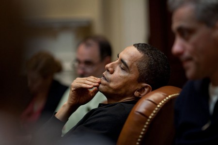 Obama Sleeping