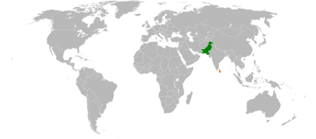 Pakistan and Sri Lanka
