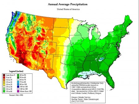 USA-rainfall-map