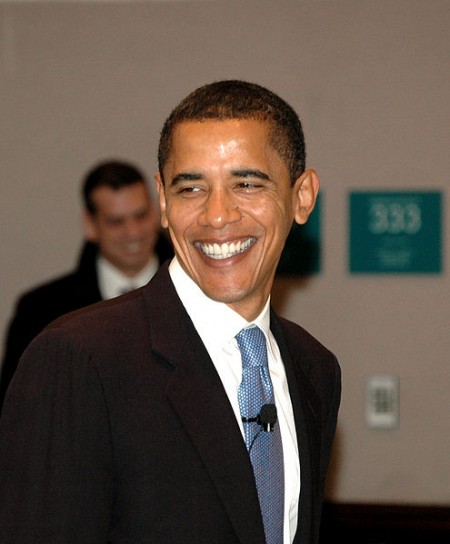 Barack Obama Smiles