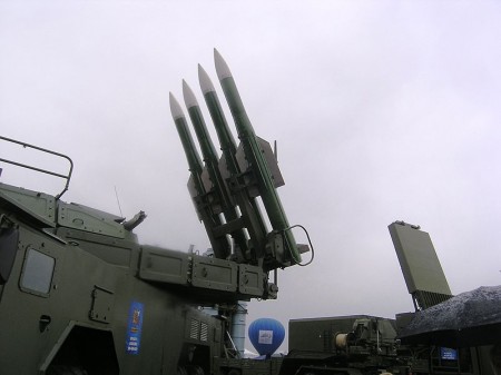 Buk Surface To Air Missiles