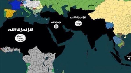 ISIS Global Conquest Map