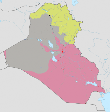 Iraq War Map - Photo by Absalao777