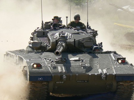 Israeli tank - Public Domain