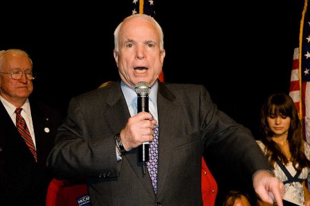 John McCain - Photo by Dan Bennett