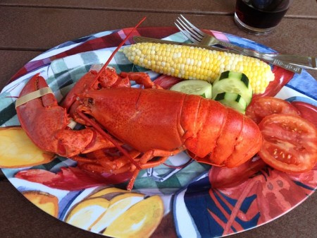 Lobster Dinner - Public Domain