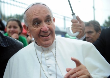 Pope Francis - Photo by Tania Rego