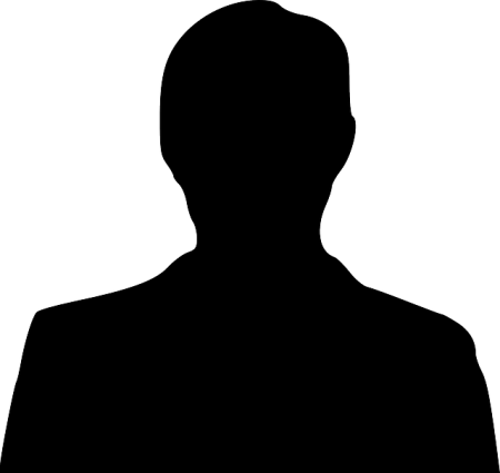 Silhouette Of A Man - Public Domain