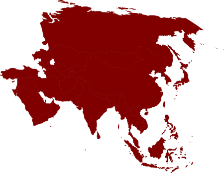 Asia - Public Domain