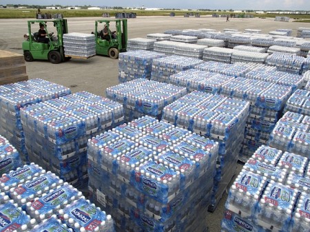Bottled Water Shipments - Public Domain