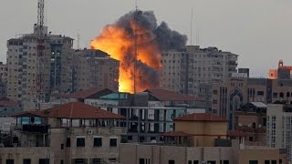 Gaza Apartment Tower Destroyed