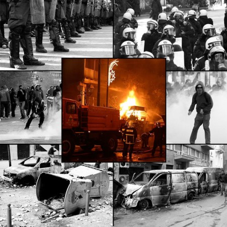 Greece Riots - Photo by Master of Puppets