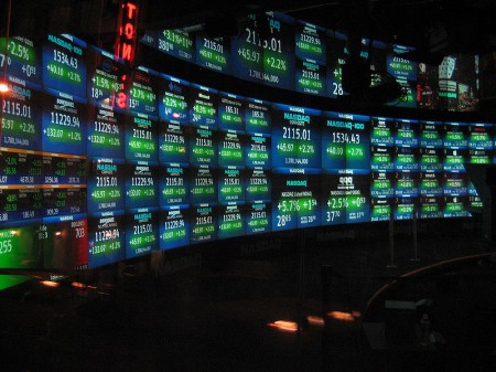 NASDAQ MarketSite TV studio - Photo by Luis Villa del Campo