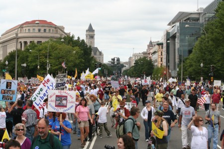 Tea Party March Washington DC