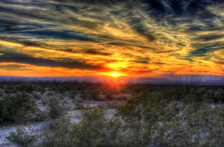 Texas Sunset - Public Domain