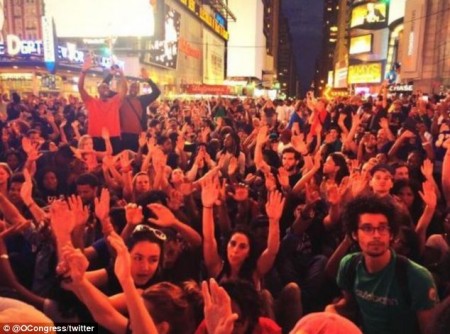 Times Square Protest