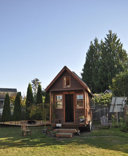 Tiny House In Portland, Oregon - Photo by Tammy