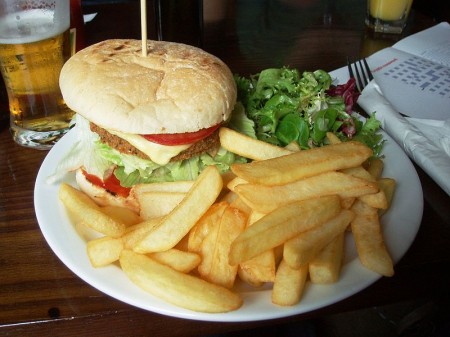 Burger And Fries - Photo by Ewan Munro