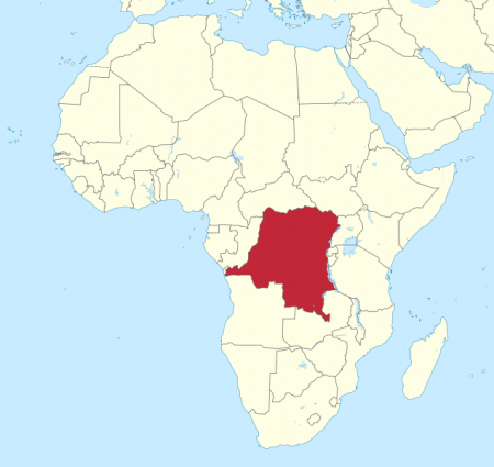 Congo Map - Ebola