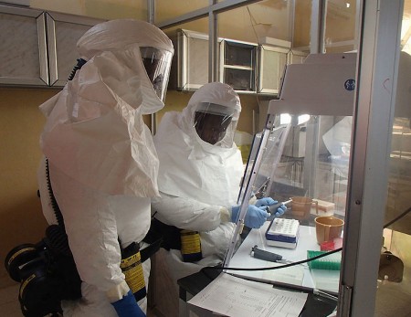 Ebola Workers - Photo by Army Medicine