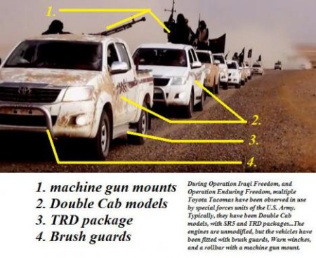 ISIS Toyota Trucks