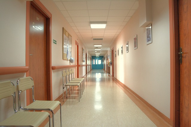 Hospital Corridor - Public Domain