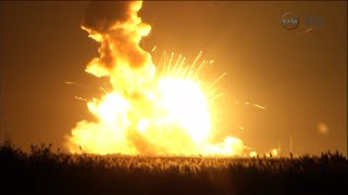 NASA Rocket Explodes