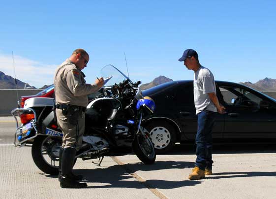 Traffic Stop Photo By Jeff Dean