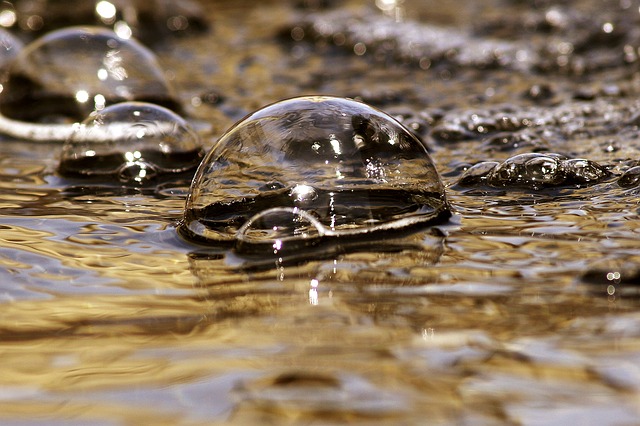 Bubbles Imploding - Public Domain