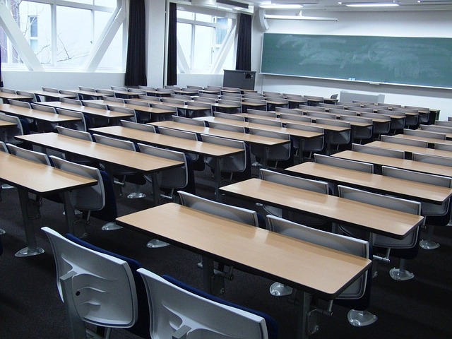 College Classroom - Public Domain