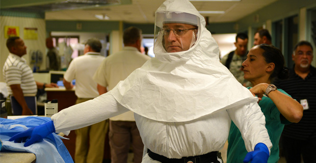 Ebola Hazmat Suit - Photo by armymedicine on Flickr