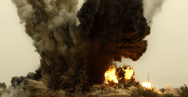 Explosion - Photo by U.S. Army