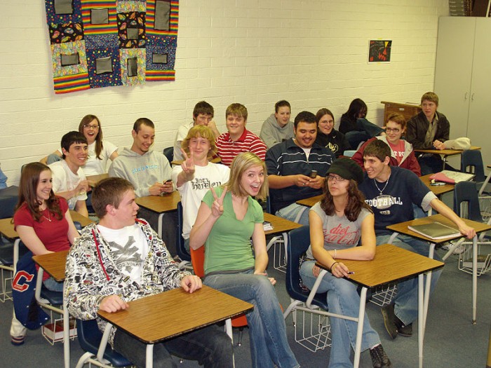 High School Senior Classroom by David Shankbone