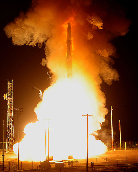 Minuteman_III_test_launch - Public Domain