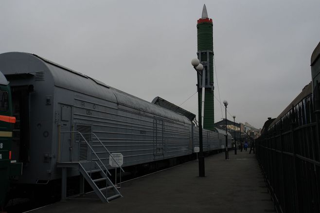 Russian Nuclear Missile Train - Wikicommons
