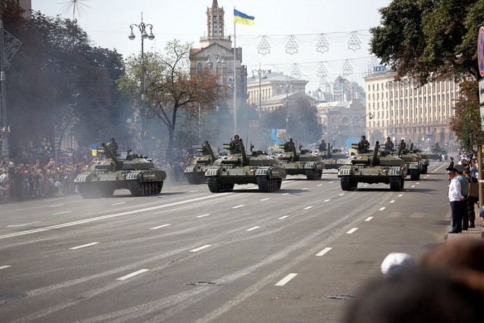 Ukraine Tanks - Photo by Michael