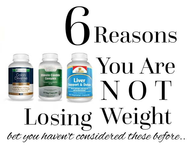 6 Reasons Why You Are Not Losing Weight