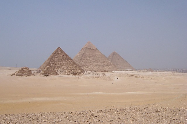 Pyramids Of Egypt - Public Domain