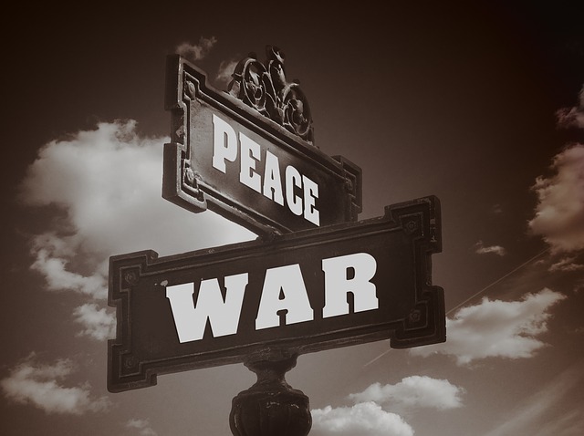 War Peace Sign - Public Domain