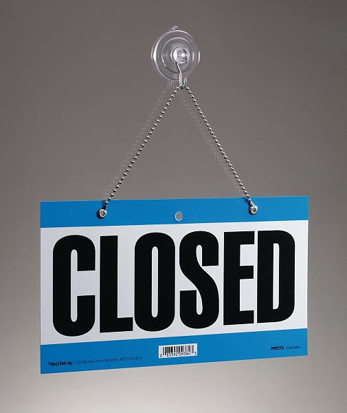 Closed Sign - Photo by JamesAlan1986