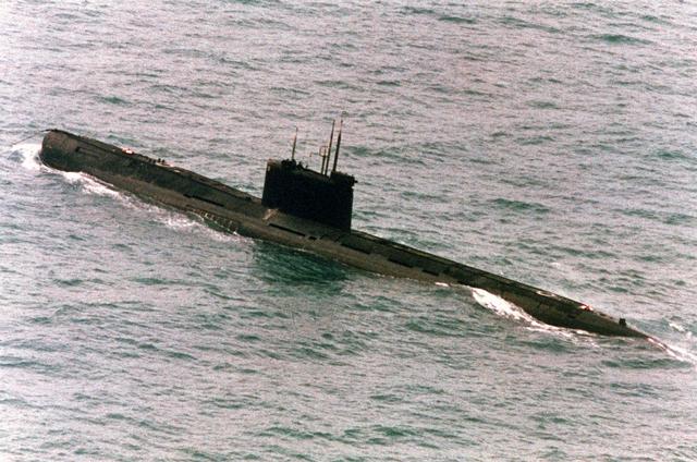 russian submarine off east coast 2022