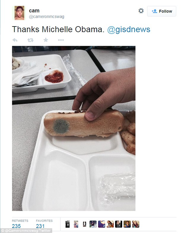 Michelle Obama School Lunch