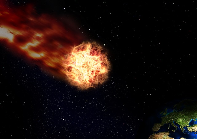 Asteroid Meteor - Public Domain