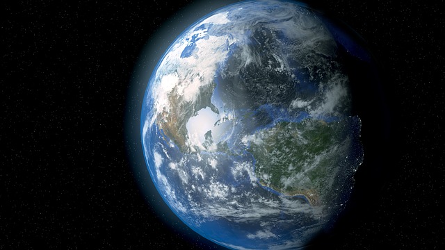 Earth Space Planet World - Public Domain