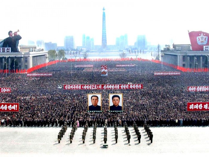 North Korea parade