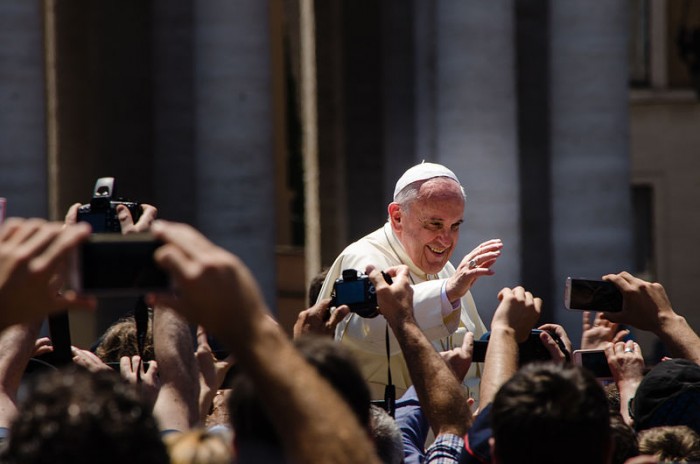 Pope Francis - Photo by Alfredo Borba